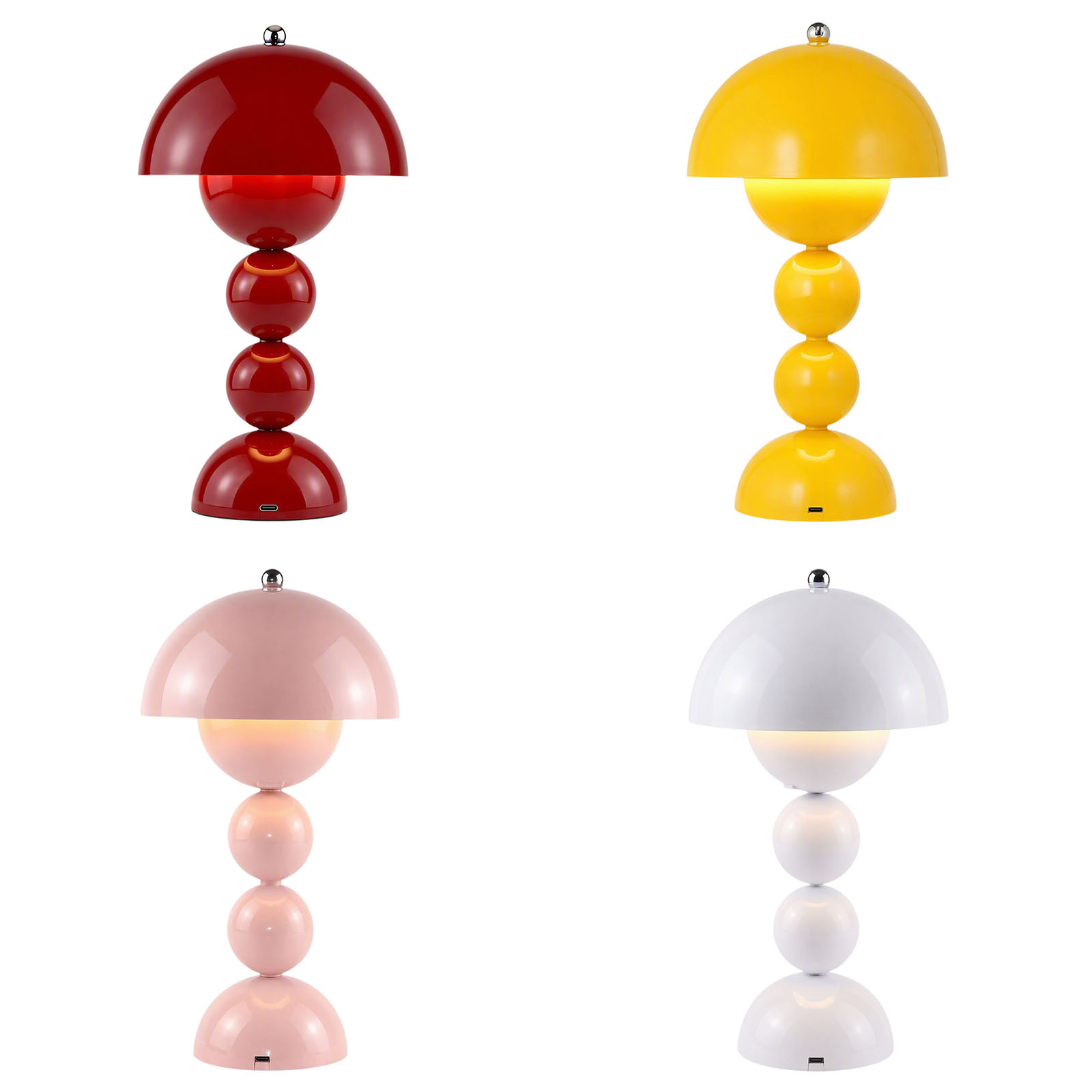 Light Switch - Vintage Mushroom Flower Bud Desk Lamp