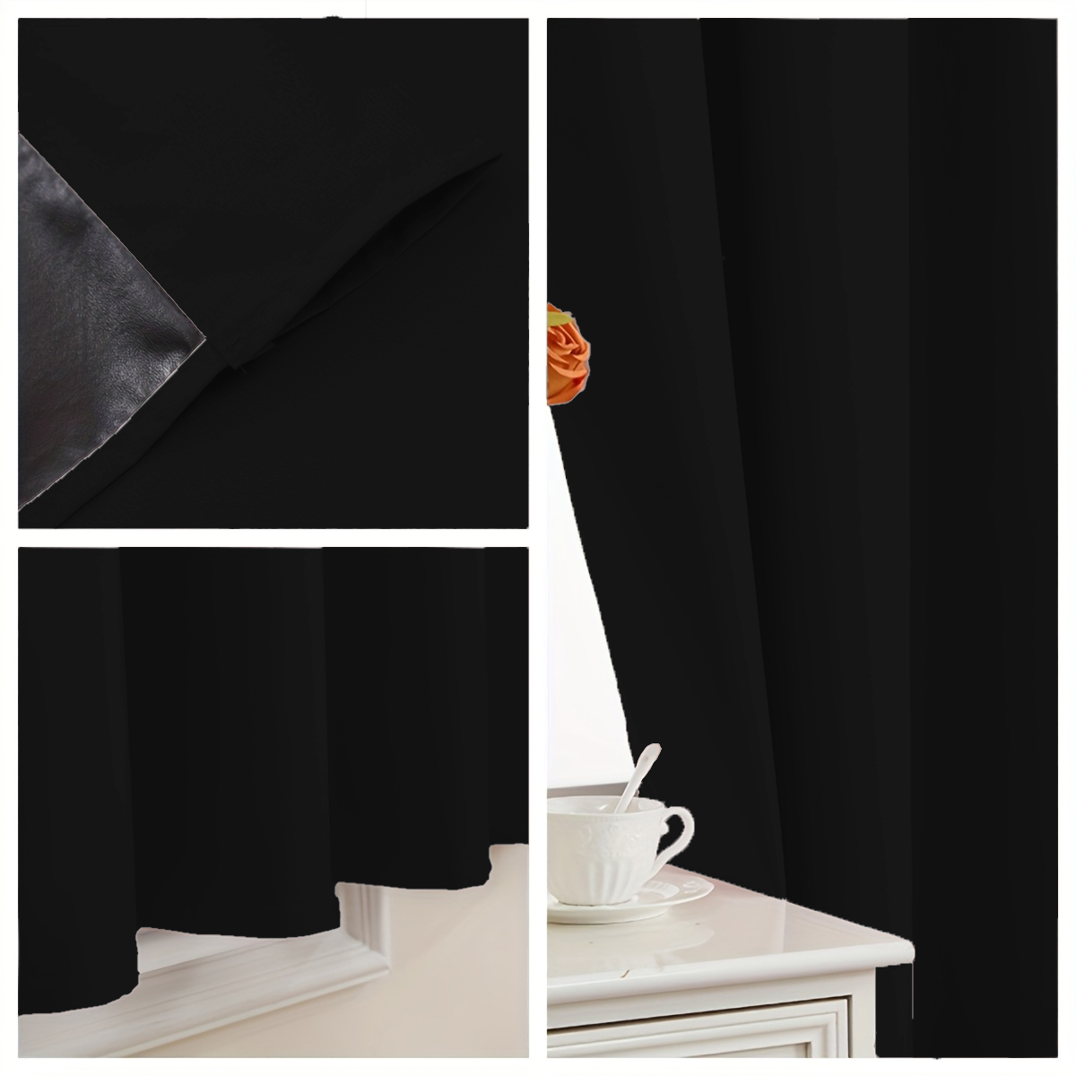 1 Piece of Simple Solid Color  - Curtain Rods 评论和价格