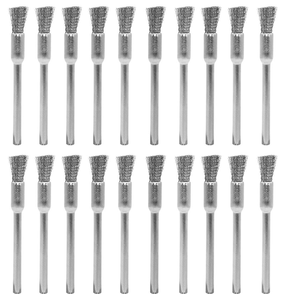 Steel Cleaning End Brushes Pen - Paint Brush 评论和价格