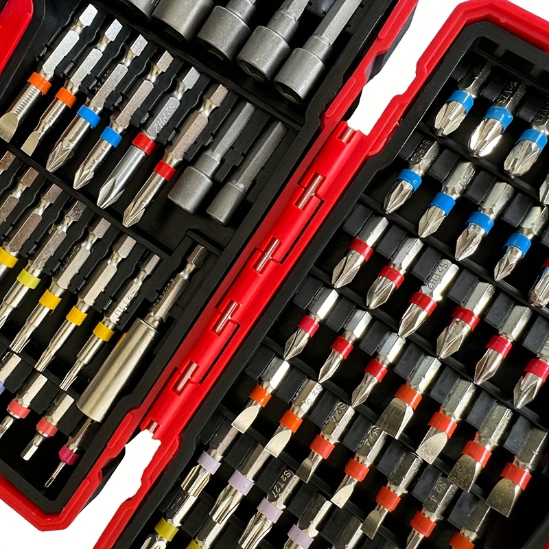 83Pcs Screwdriver Bit Set Impa - Drill Bits 评论和价格