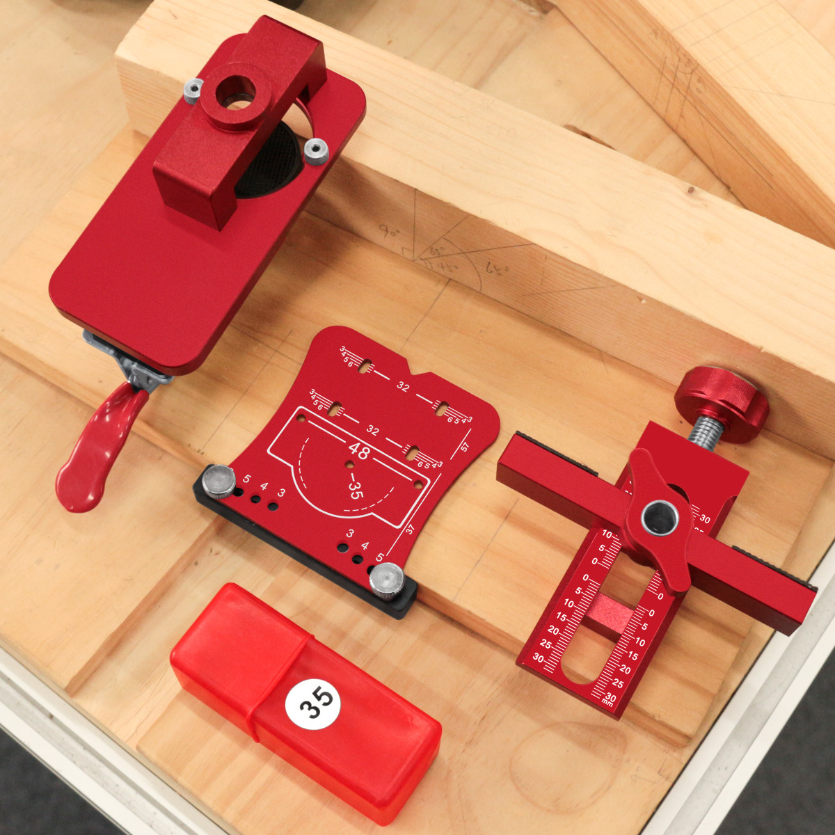 3Pcs Cabinet Door Precision Hi - Cabinet Hinges 评论和价格