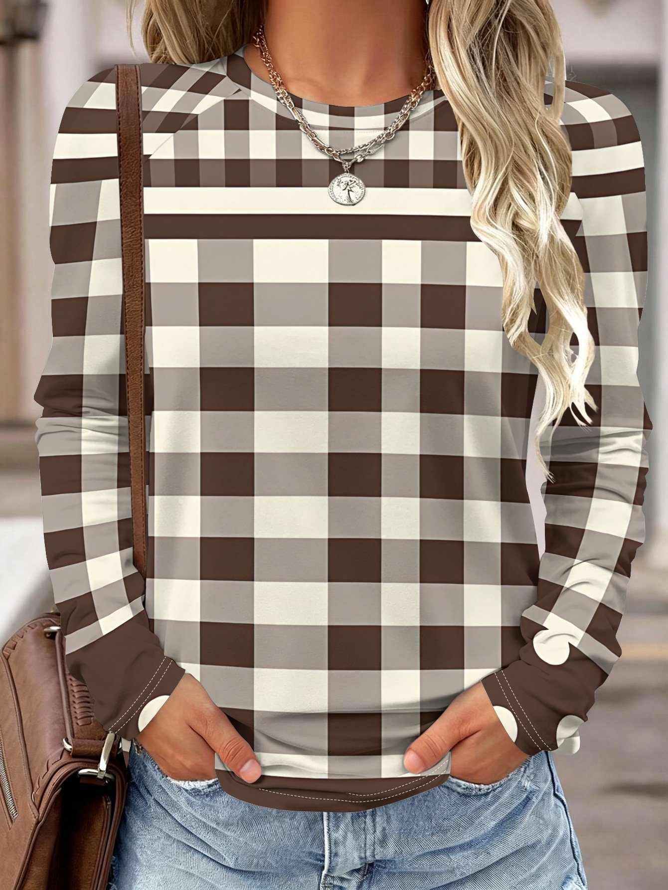Women Long Sleeve Shirt Yellow - Wallpaper 评论和价格