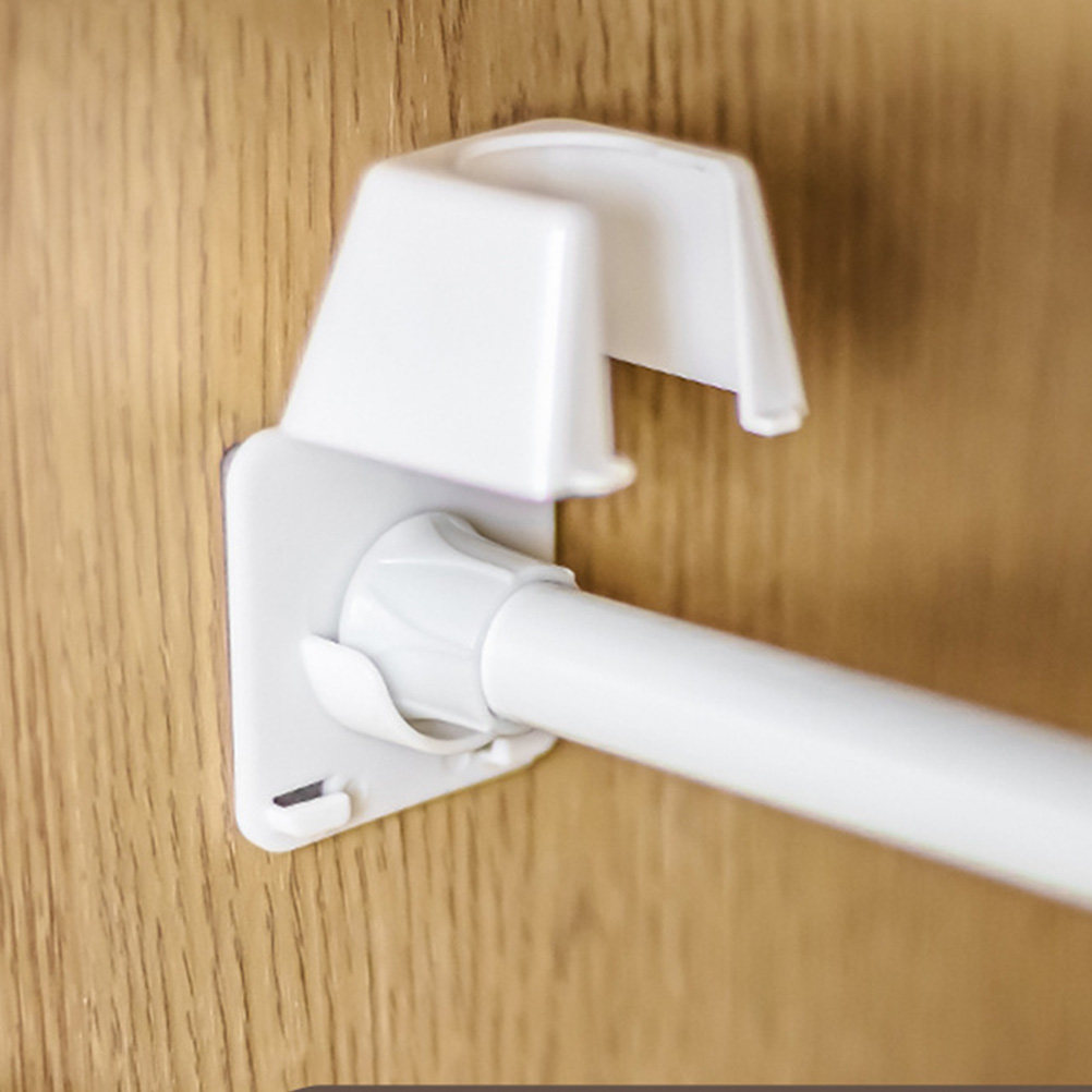 4Pcs Curtain Rod Brackets Heav - Curtain Rods 评论和价格