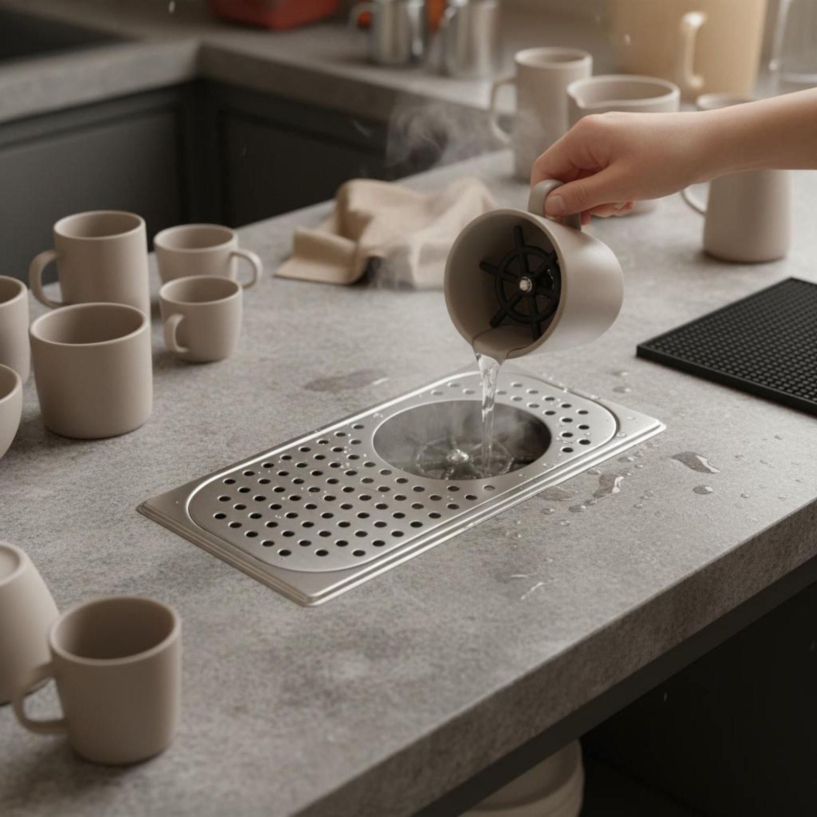 Automatic Cup Rinser Multi-Ang - Faucet 评论和价格