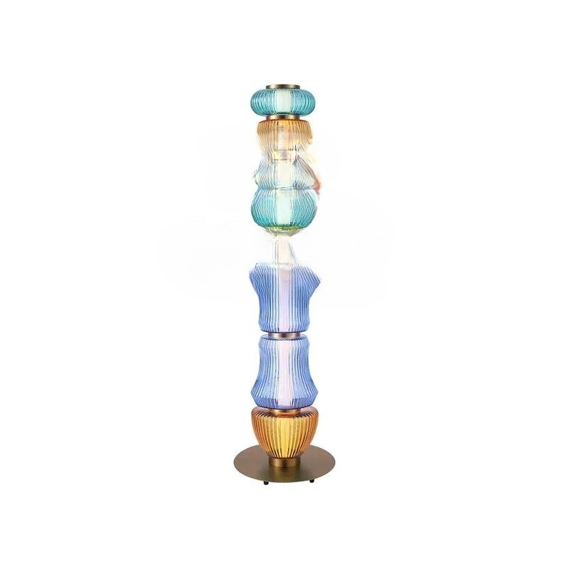 Modern Simple Gourd Glass Tabl - Light Switch 评论和价格