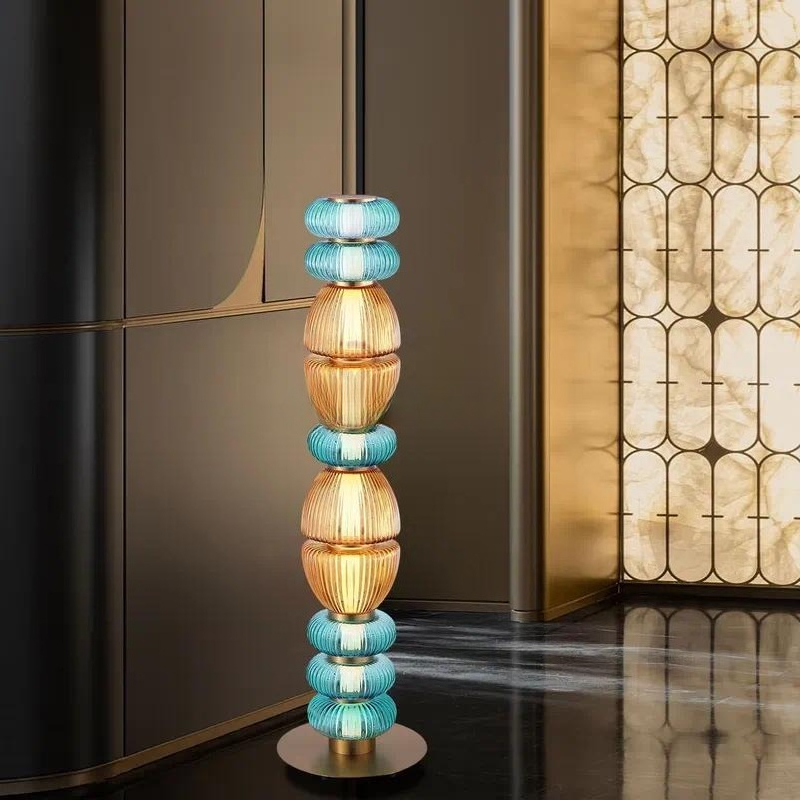 Modern Simple Gourd Glass Tabl - Light Switch 评论和价格