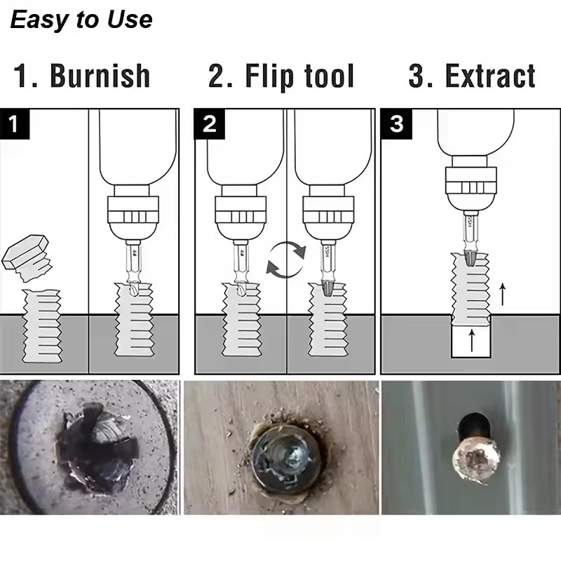 Damaged Broken Screw Extractor - Drill Bits 评论和价格