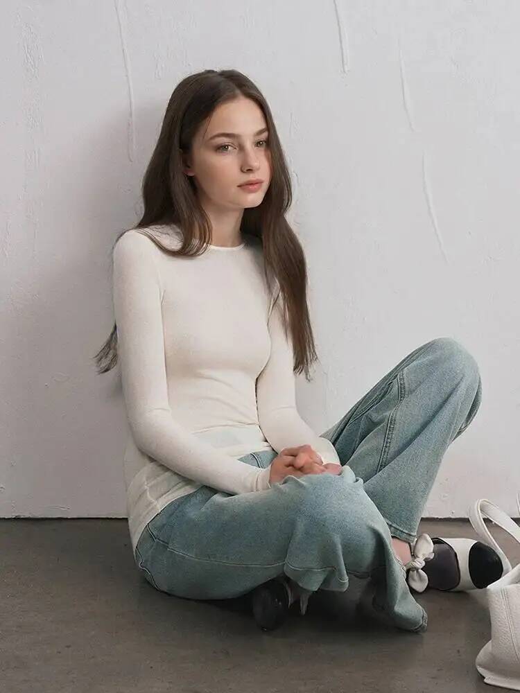 Women Cashmere Blend Long Slee - Wallpaper 评论和价格